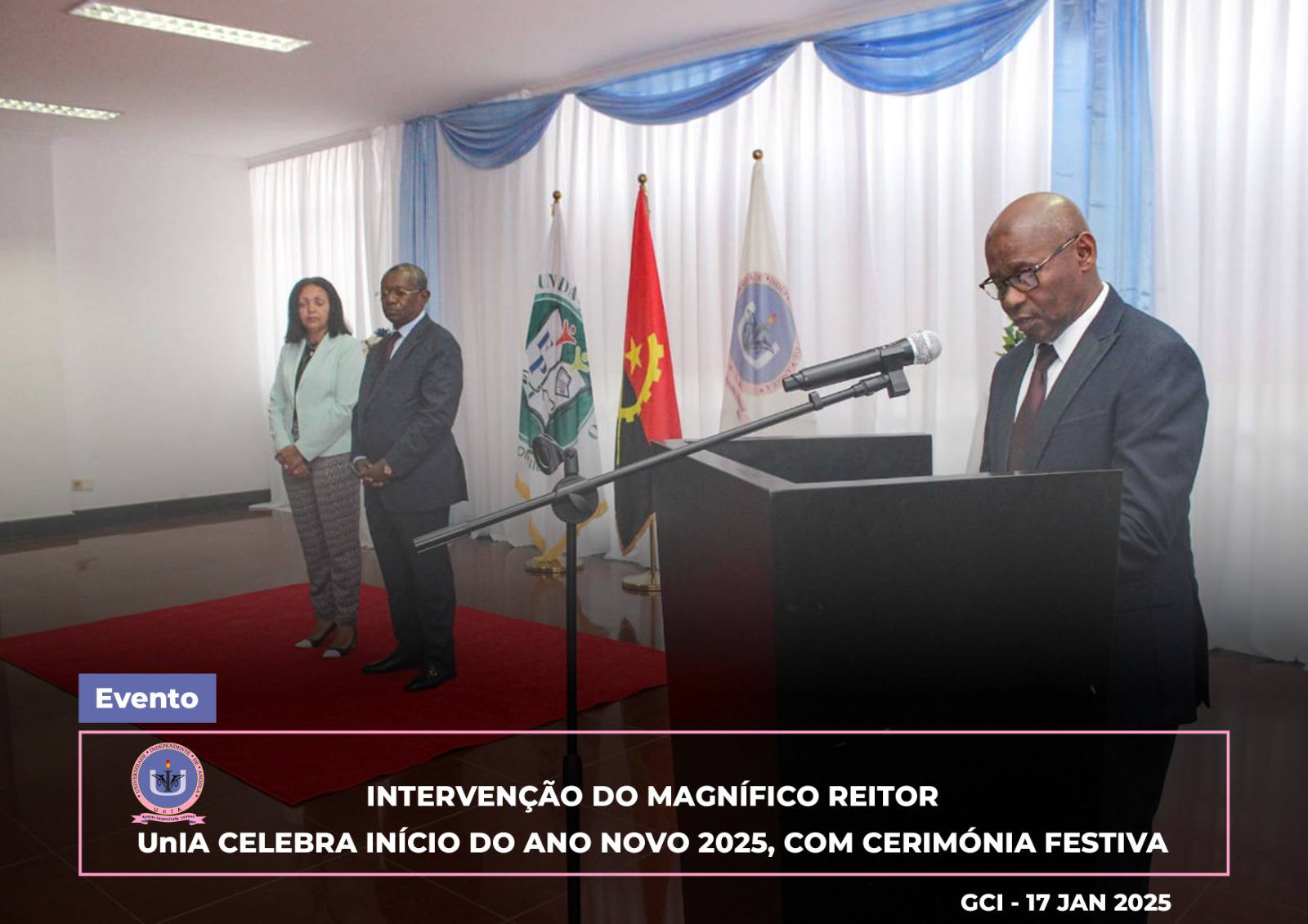 UnIA CELEBRA INÍCIO DE ANO NOVO 2025 COM CERIMÓNIA FESTIVA